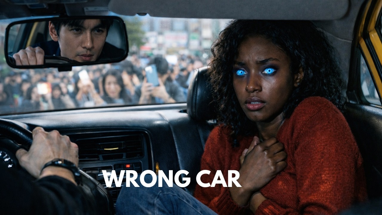 Blue Eyed Girl Escapes Party Hides in Korean Mafia Boss’s Car