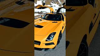 💛 Yellow Mercedes-Benz AMG with Vertical Doors –Ultimate👉 Subscribe for more jaw-dropping car edits!
