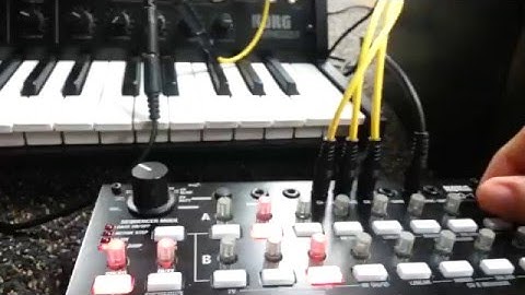 Korg Jam at the Office (MS-20 mini/SQ-1/Volcabeats)