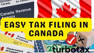 FREE & EASY TAX FILING IN CANADA USING TURBO TAX