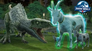 THE GIANT APRIL FOOLS GOAT BOSS!!! - Jurassic World Alive