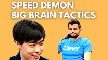 Magnus Carlsen plays CRAZY ENDGAME and gets DESTROYED by Andrew Tang