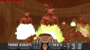 Back to Saturn X E1 (2017 Release) - Map32: The Hard Way