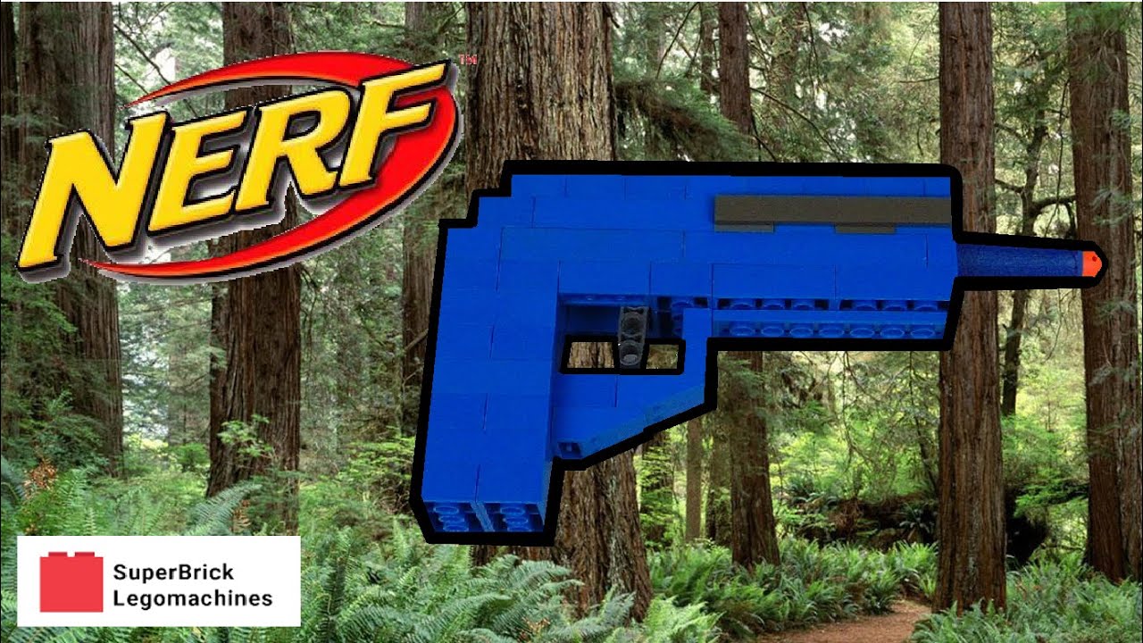 LEGO NERF GUN (WORKING)