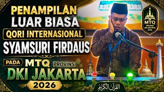 Qori Internasional Syamsuri Firdaus Menghipnotis Panggung MTQ DKI Jakarta 2026