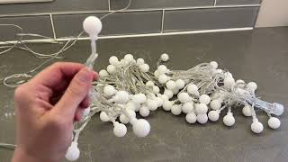 Are These the BEST Globe String Lights? JMEXSUSS 100 LED Review