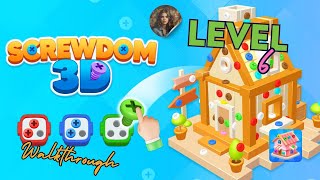 Screwdom 3D Level 6