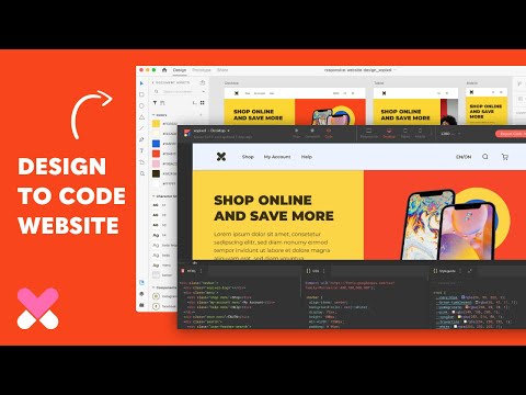 Convert Web Design To Real Website Prototype FAST (HTML & CSS)