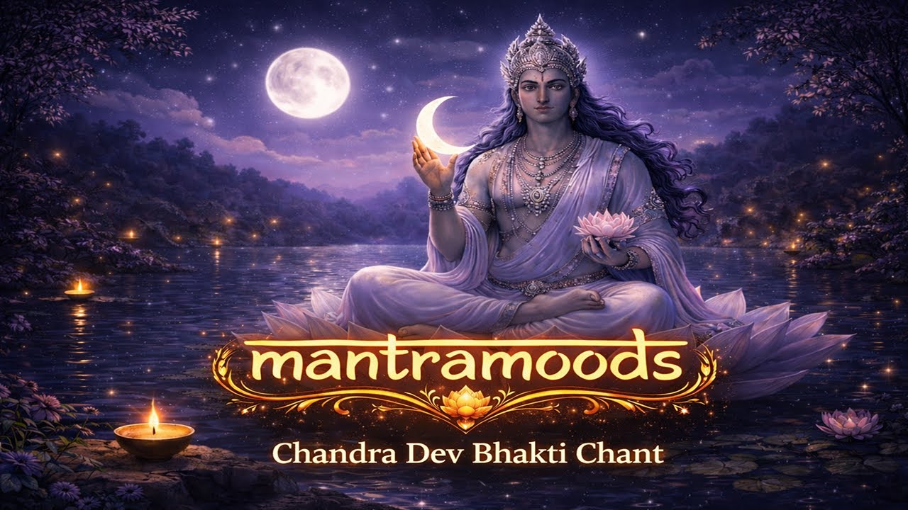 Oṁ Candrāya Namaḥ | Powerful Chandra Mantra Mantra for Peace, Sleep, Emotional Balance and Calm