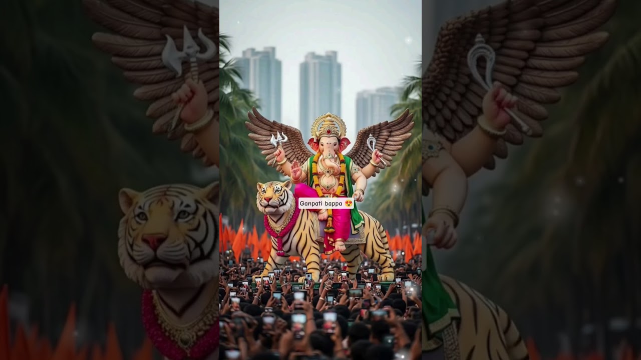 Karu Vandan Hey Shiv Nandan Anjutiwari22 Youtubeshorts Ganeshchaturthi Ganpatibappamorya - Hindi Status Tube