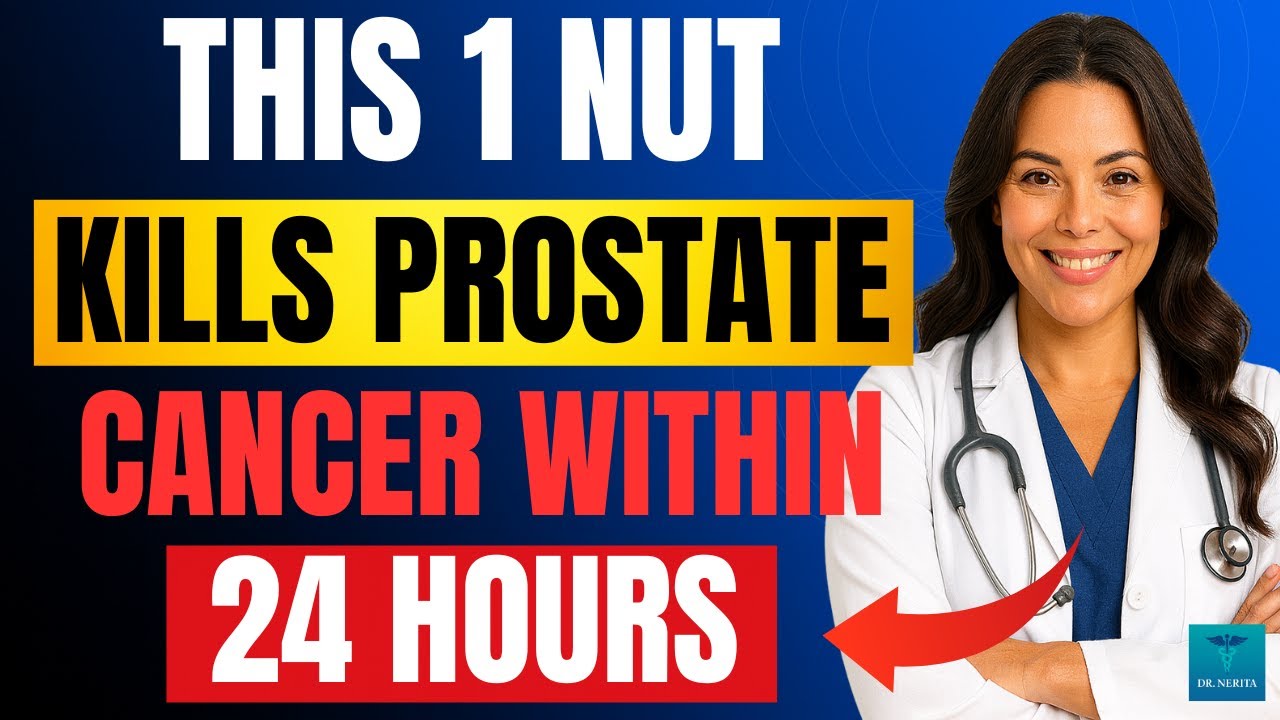Just 1 Nut Reduces the Enlargement of Your Prostate | Dr. Nerita Explains