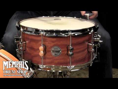 Pacific PDP 14x6.5 Limited Edition Bubinga/Maple Snare Drum