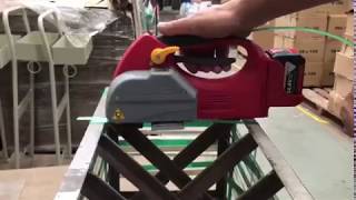 Flejadora traspack a bateria
