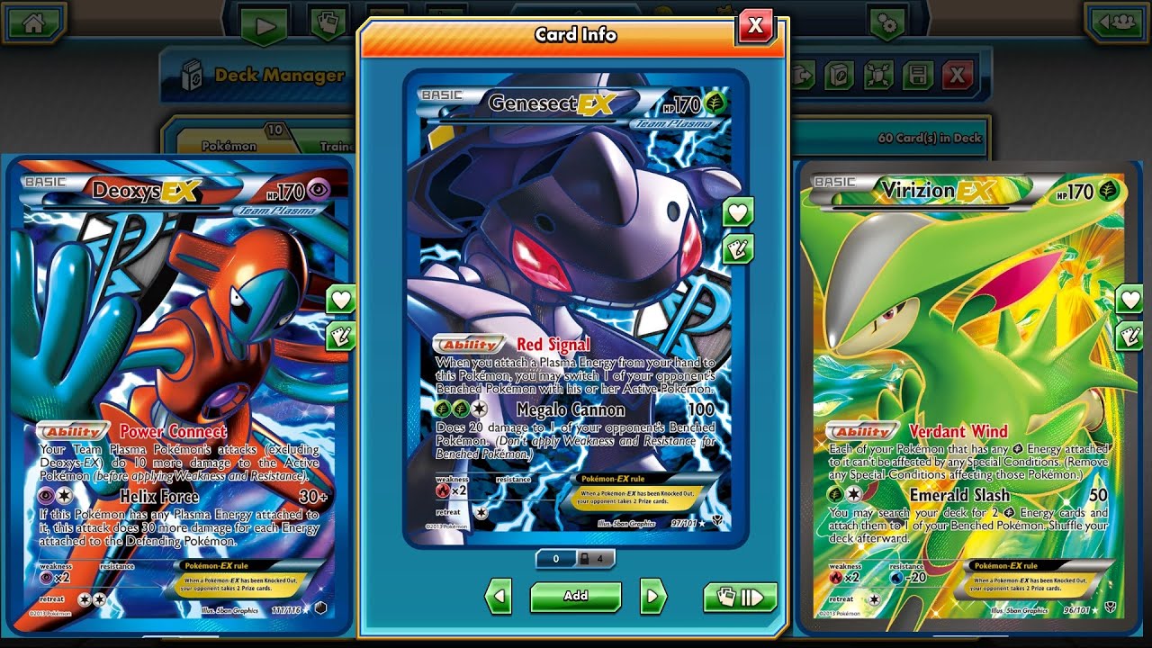 Pokemon TCG Deck Profile - Genesect EX