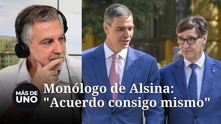 Monólogo de Alsina: "Acuerdo consigo mismo"