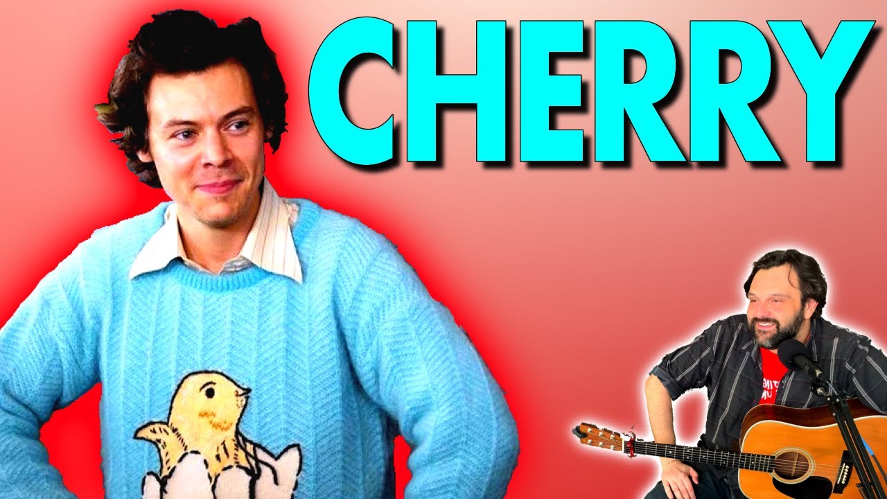 Guitarist REACTS to HARRY STYLES playing CHERRY Acoustic TINY DESK CONCERT
