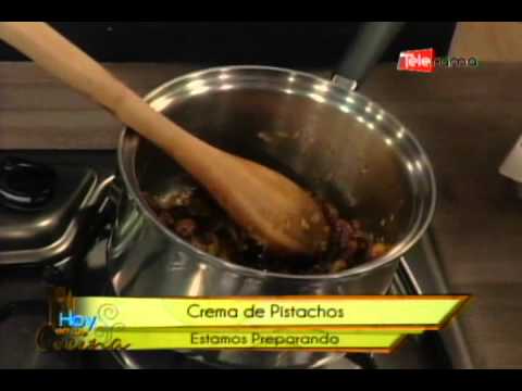 Crema de pistachos