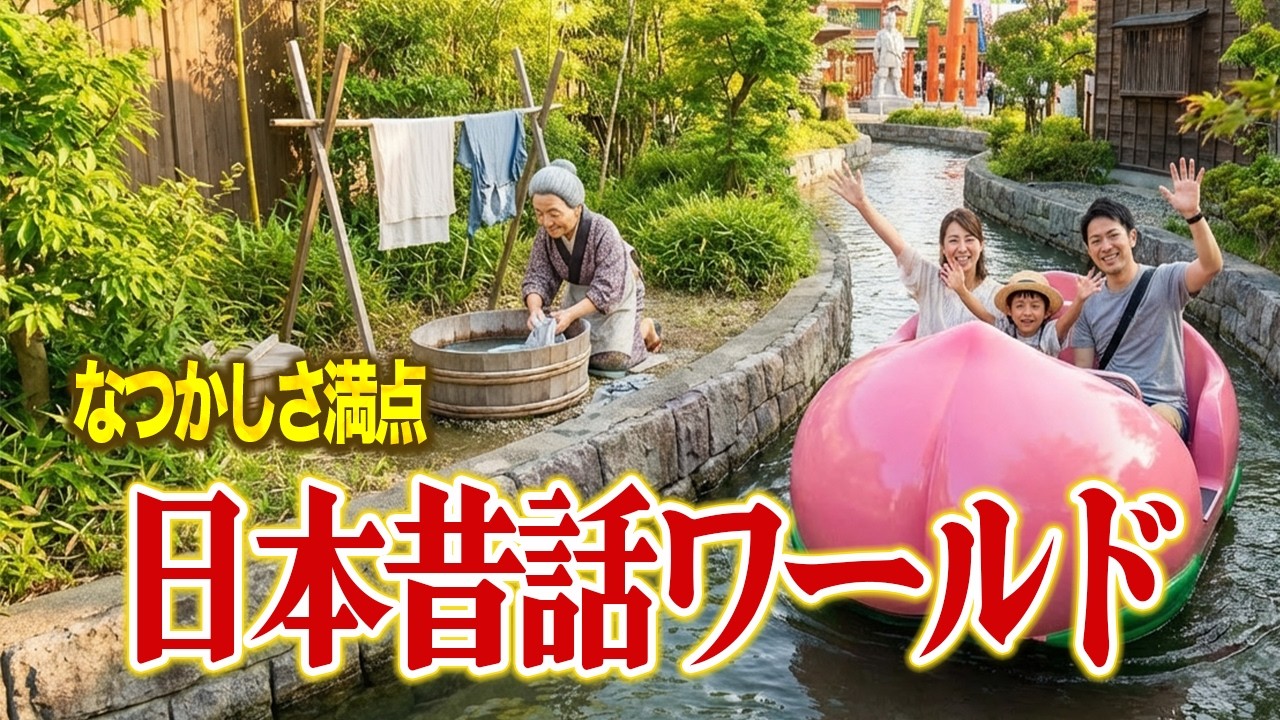【AIテーマパーク】日本昔話ワールドで楽しんできた