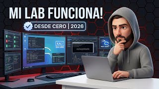 Cómo Crear tu propio Laboratorio de HACKING desde cero (Kali Linux + Metasploitable) | 2026
