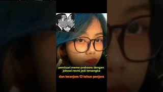 mahasiswi ITB kini jadi tersangka#viralvideo #memreyildiz #prabowo #jokowipresidenku