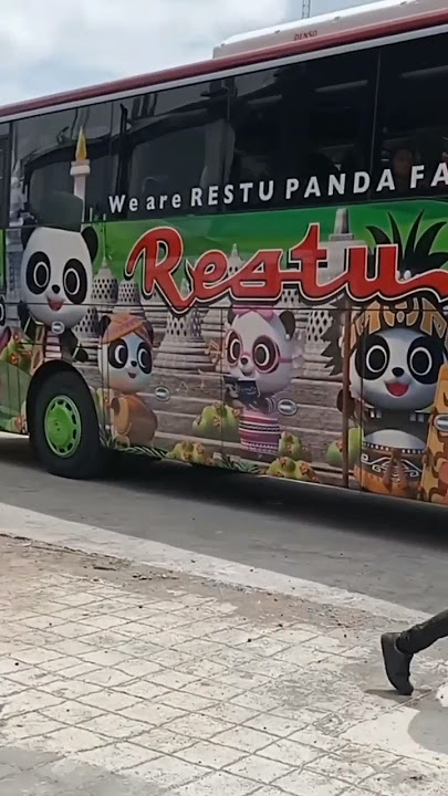 BUS RESTU PANDA FAMILY #basuri #mobilbasuri #busmania #automobile #pteratranswisata