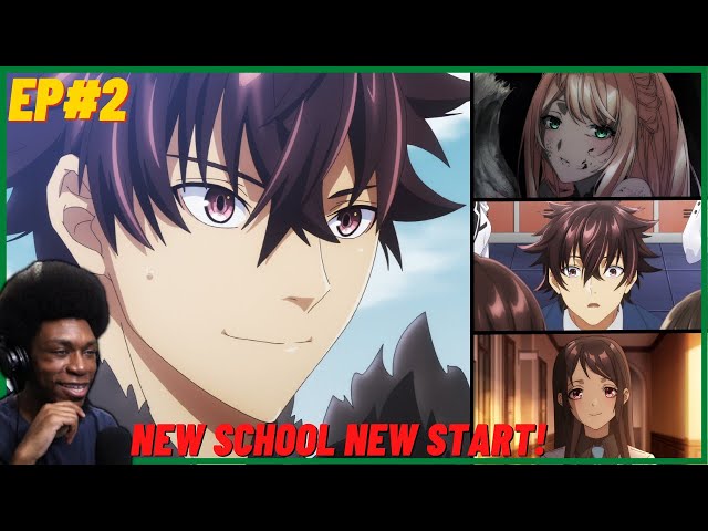 Yuya visiting his new school  i got a cheat skill in another world ep 2 -  BiliBili