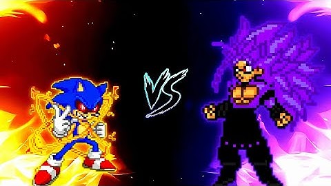 Sonic Chaos V4 JVL OP (all form) VS Ghost V3 OP (all form) in Jump Force Mugen