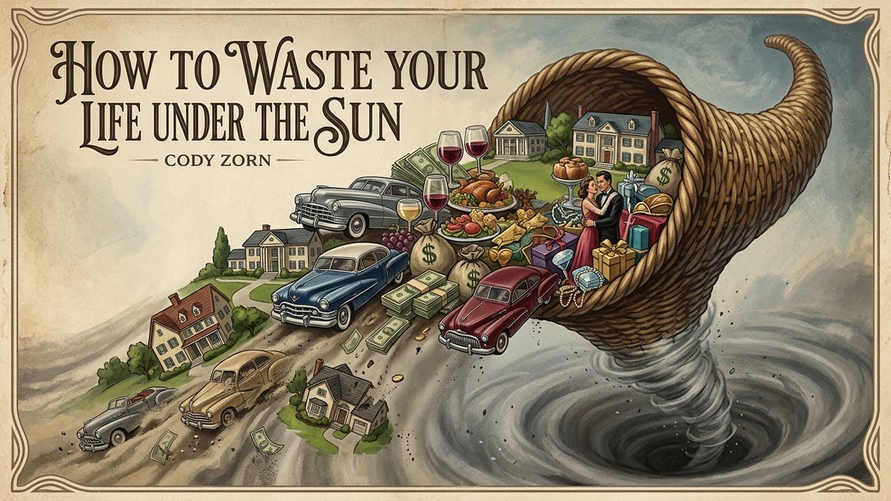 CODY ZORN - HOW TO WASTE YOUR LIFE UNDER THE SUN - YouTube