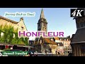 Honfleur old port town with eugine boudin story  normandy bucket list france 4k