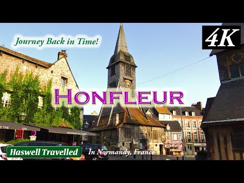 Honfleur: Old Port Town with Eugine Boudin Story - Normandy, Bucket List France 4K