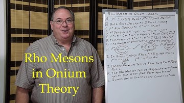 Rho Mesons in Onium Theory