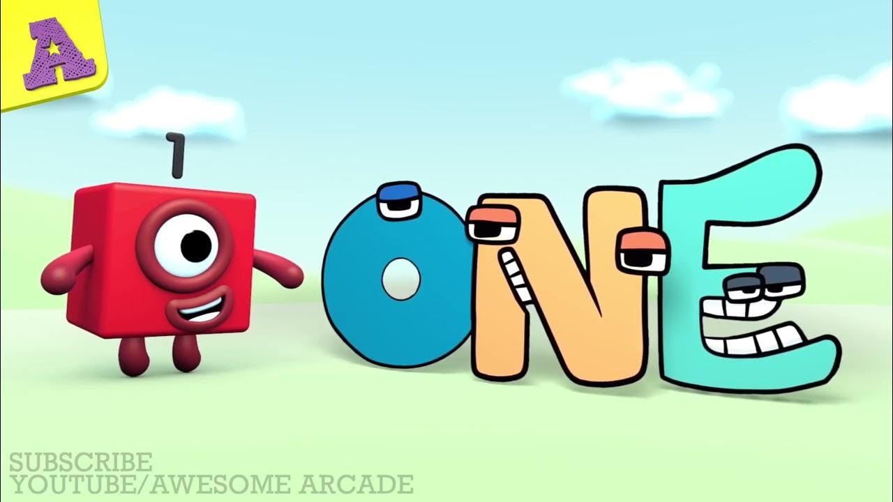 Alphabet lore but with numberblock one youtube