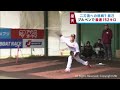 楽天イーグルス沖縄キャンプ　辰己「投手」がブルペンで１５２キロ投球