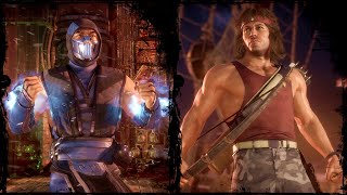 Famous Sub-Zero v Rambo - Dialogues - Mortal Kombat 11 Wealth