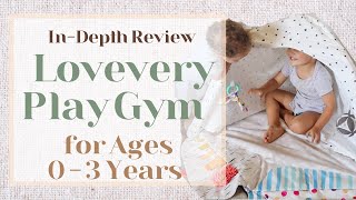 Lovevery Play Gym Review Ages 0-3 + Get It for CHEAP | Montessori Play | Language Development Toy