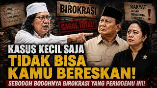 CAK NUN MURKA! “KASUS KECIL SAJA TAK PECUS DITANGANI” — Birokrasi Indonesia Disorot Keras!