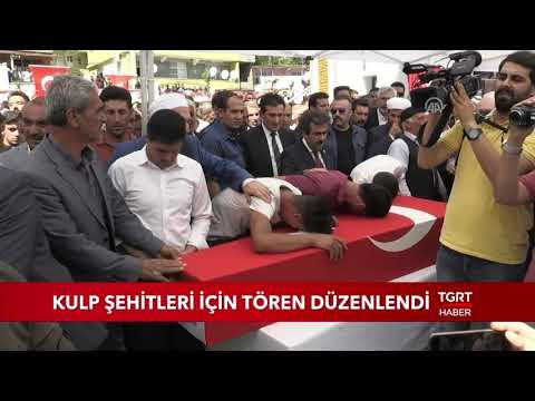 Bakan Soylu, Kulp Şehitleri İçin Düzenlenen Törene Katıldı