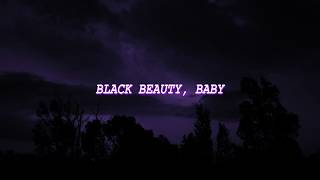 black beauty || lana del rey lyrics Resimi