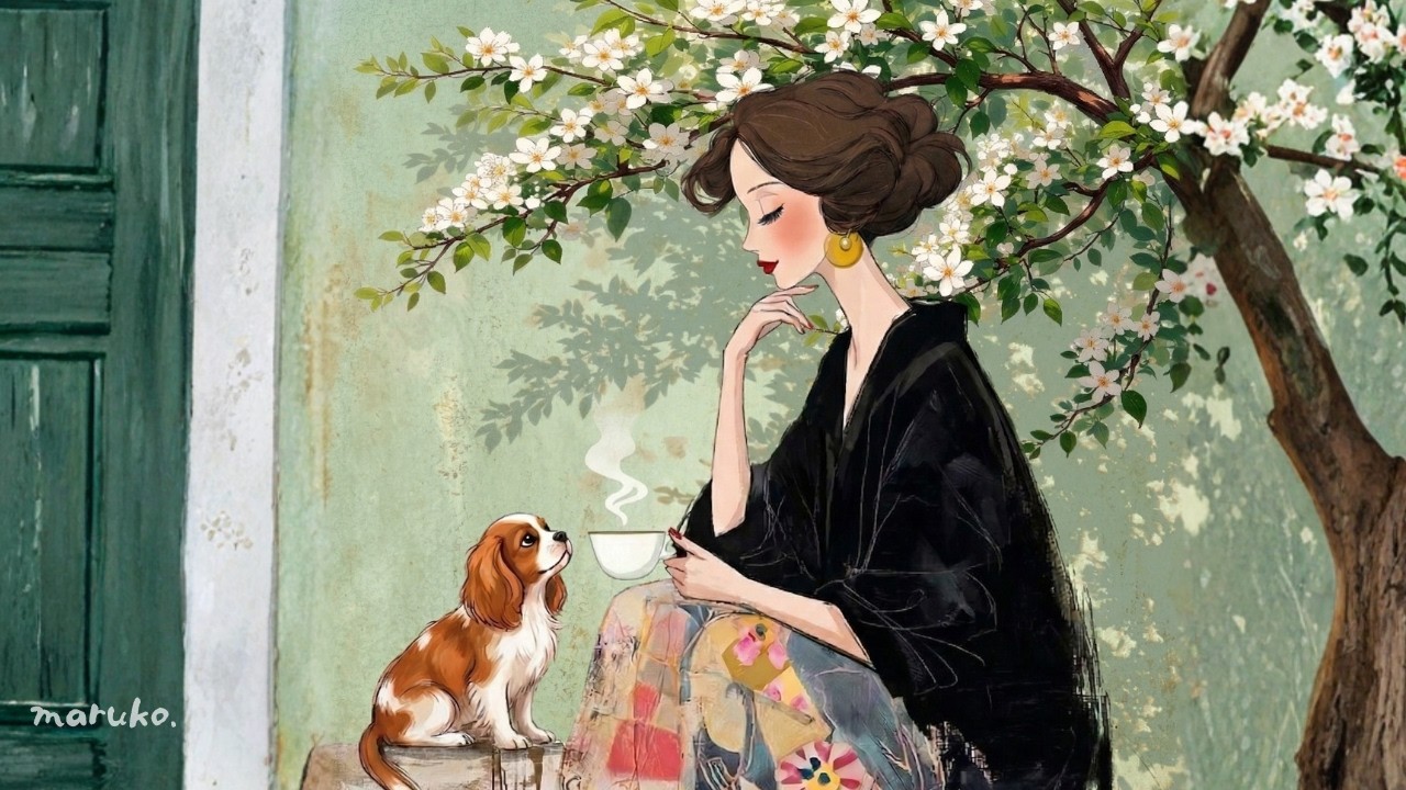 White Petals in the Wind | 1940s Jazz for Serene Spring adlı videoyu YouTube'da izle White Petals in the Wind | 1940s Jazz for Serene Spring adlı videoyu YouTube'da izle