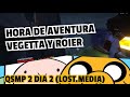 VEGETTA Y ROIER CANTÁNDO JUNTOS HORA DE AVENTURA - QSMP 2