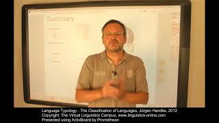 Language Typology - The Virtual Linguistics and Literature Campus (Part 2)