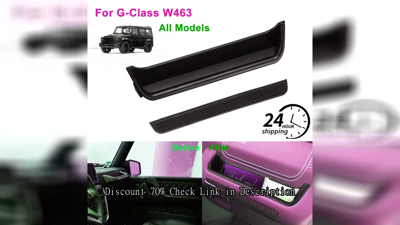 SALE Car Passenger Side Storage Box Holder Accessories For Mercedes-Benz G-class W463 Useful Car Int