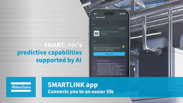 Atlas Copco | SMARTLINK app - Connects you to an easier life