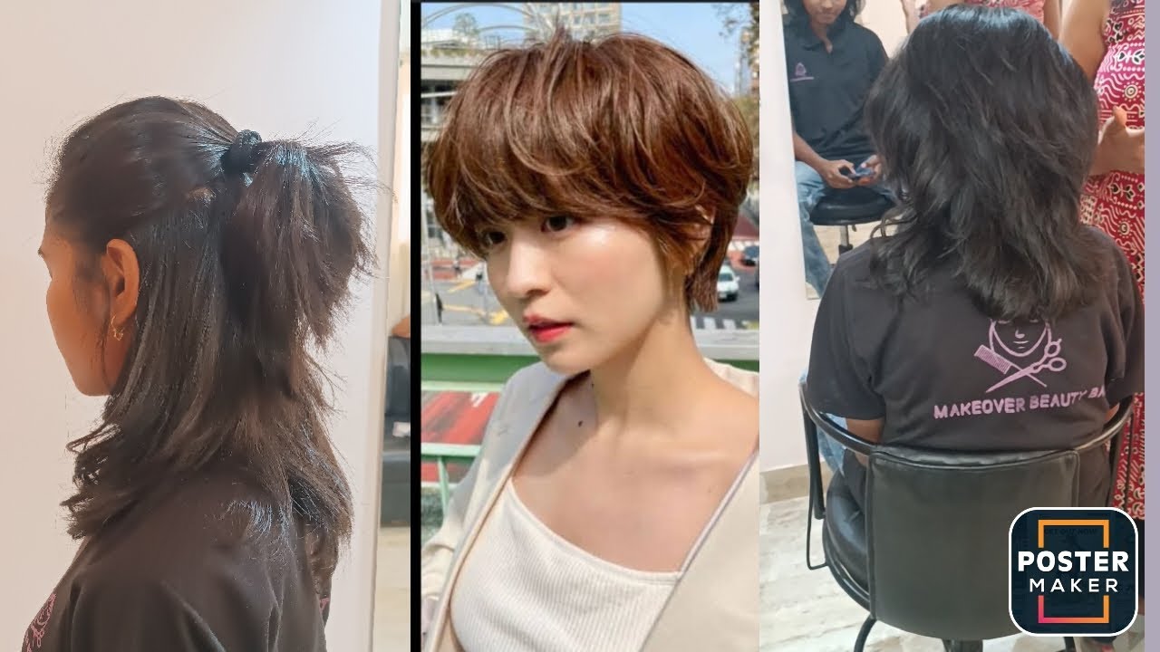 BTS Big Fan village Girl wants Boycut korean Haircut without permission of Her parents...