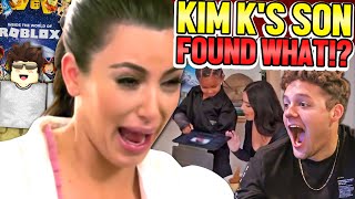 Kim Kardashian&#39;s Son FOUND HER S*X TAPE ON ROBLOX?!