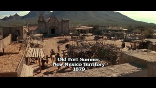 Young Guns II 1990 | Billy and the others arrive in Old Fort Sumner |