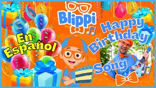 Blippi | Canción de Feliz Cumpleaños | Canciones de Blippi | Blippi Songs | Happy Birthday Blippi ??