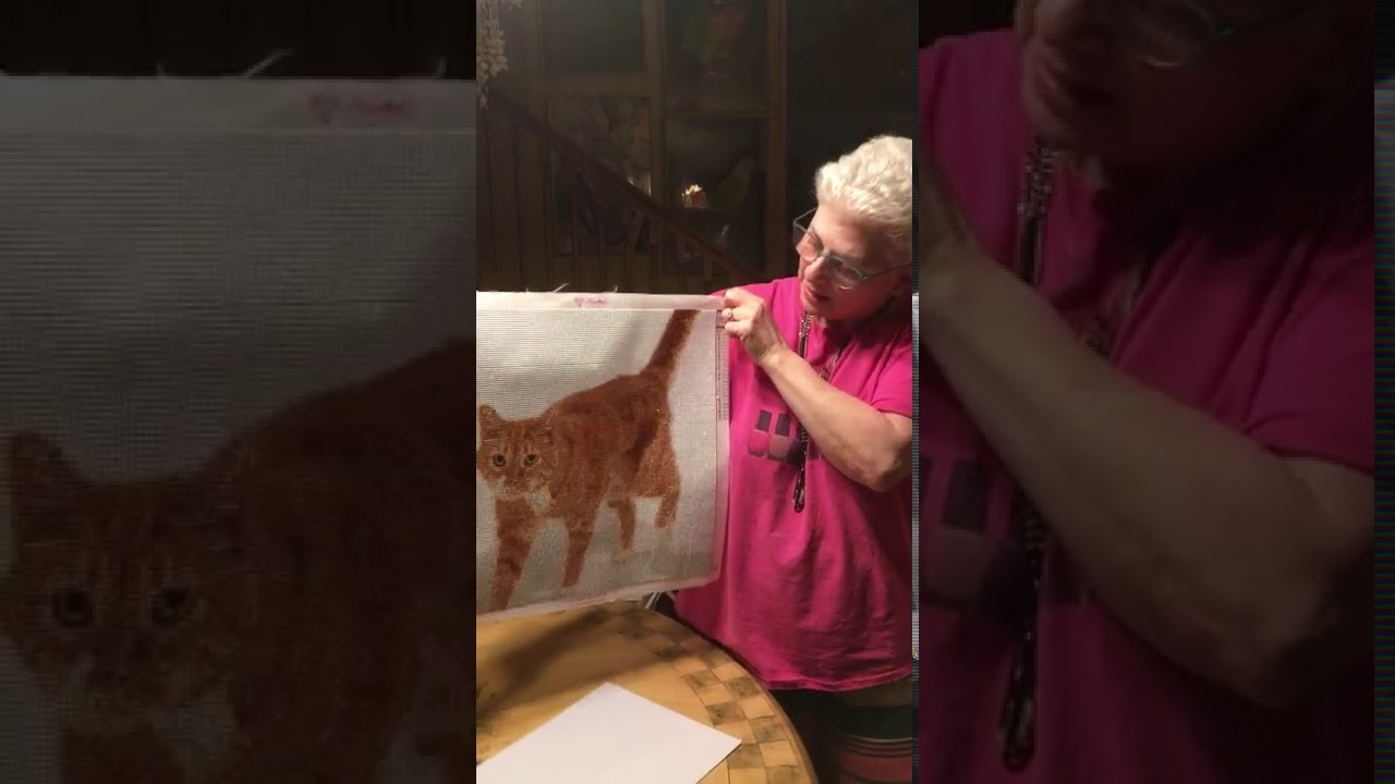Customer Video review of Heartful Diamonds custom diamond painting kit