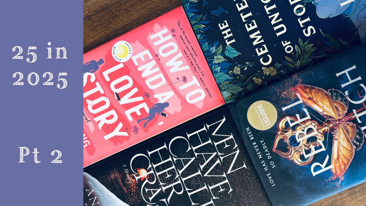 25 in 2025 Pt2.  || Reading Vlog