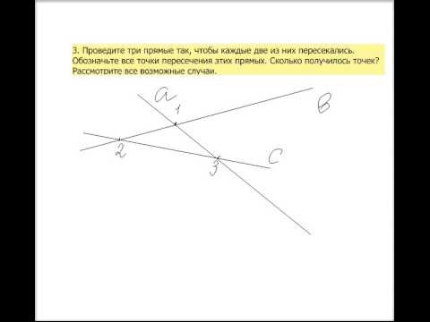 Точка пересечения прямых 3x y 10. Проведите 3 прямые так чтобы каждые две из них пересекались. Провести три прямые так чтобы каждые две из них пересекались. Проведи 3 прямые так чтобы каждые 2 из них пересекались. Три прямых чтобы кажлые две ищних пересекались.